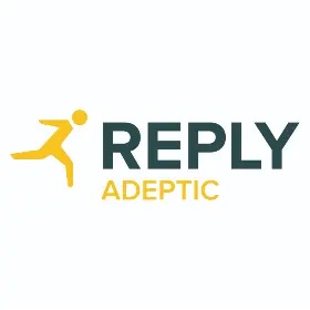 Adeptic reply logo